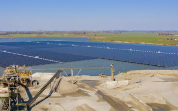 Effecten drijven zonnepark