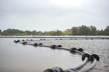 Drijvende kabels voor zonnepark