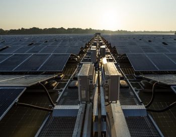 techniek panelen close-up