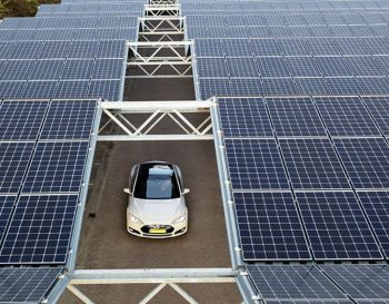 Zonnecarport ziekenhuis Nij Smellinghe