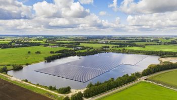 Drijvend zonnepark in Beilen