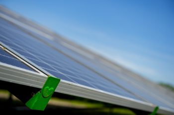 zonnepaneel close-up