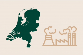 Visualisatie van Nederland and fossiele energie