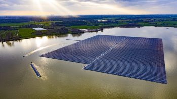 Drijvend zonnepark Bomhofsplas