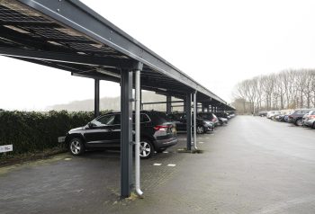 Zonnecarport in Den Bosch
