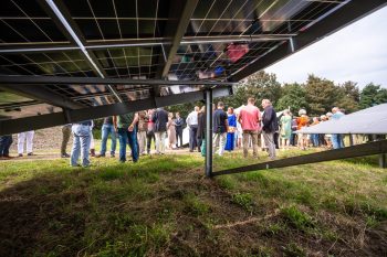 Officiële opening zonnepark Leeuwenhorsterhoek, Noordwijkerhout