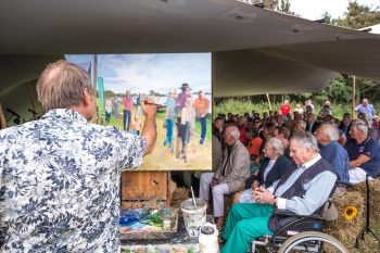 Officiële opening zonnepark Leeuwenhorsterhoek, Noordwijkerhout