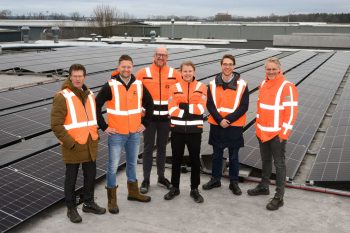 Opening zonnedak VolkerWessels Rijssen Opening zonnedak VolkerWessels Rijssen