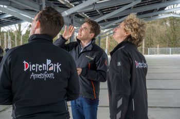 Opening zonnecarport DierenPark Amersfoort Opening zonnecarport DierenPark Amersfoort