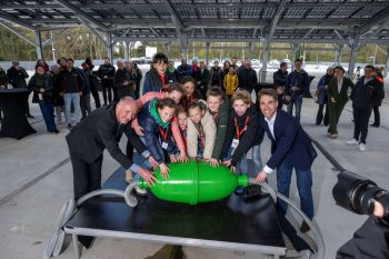 Opening zonnecarport DierenPark Amersfoort Opening zonnecarport DierenPark Amersfoort