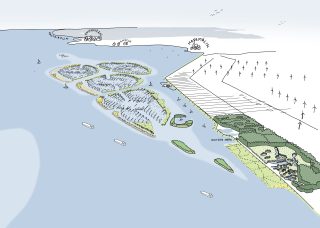 Buitendijks Plan vogelvlucht